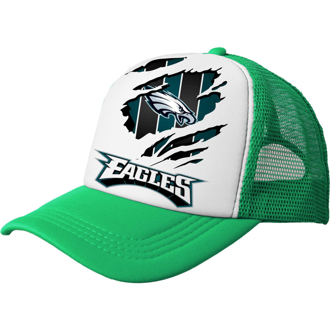 Philadelphia Eagles Trucker Hat Green