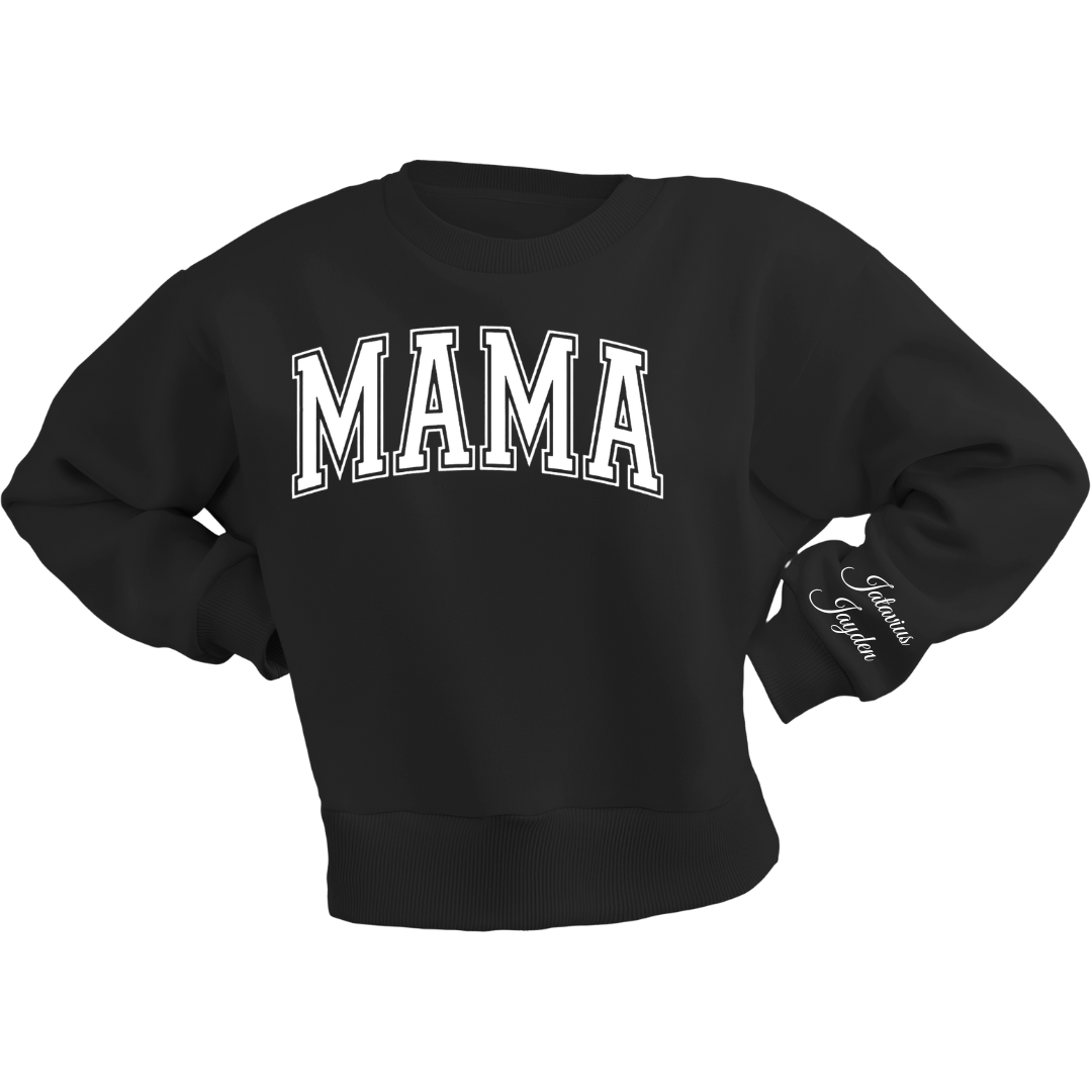 Personalized Mama sweatshirt with children names