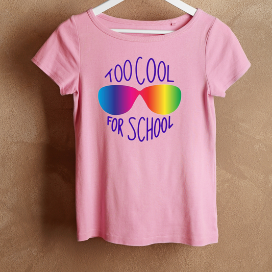 Too Cool For School Kids T-shirt