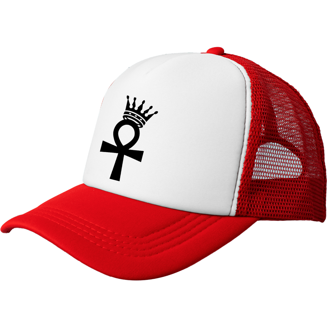 Royalty Ankh  mesh cap