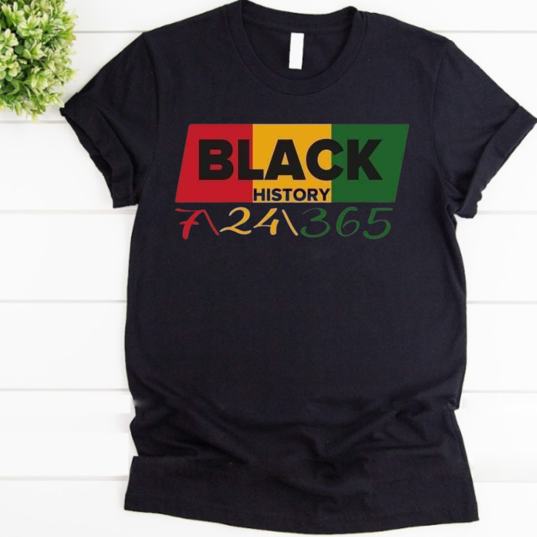 Black History 7/24/365 Unisex T-shirt