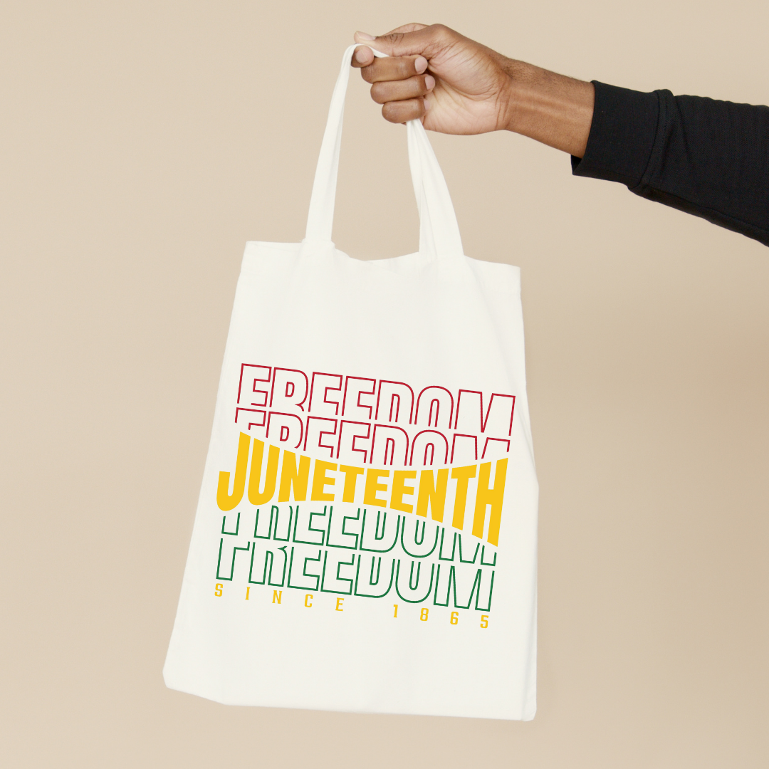 Juneteenth Freedom Tote Bag