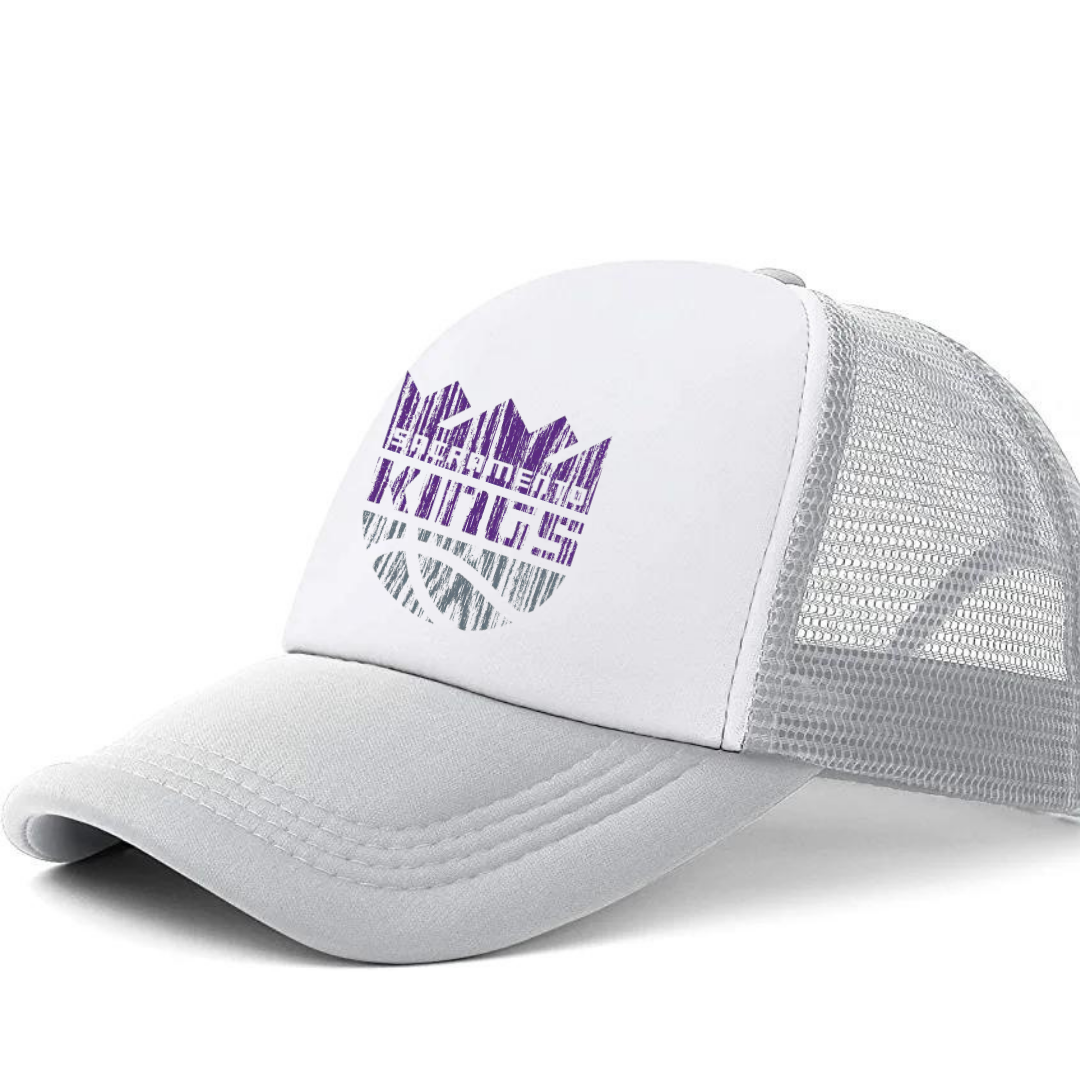 Basketball Kings distressed Trucker Cap