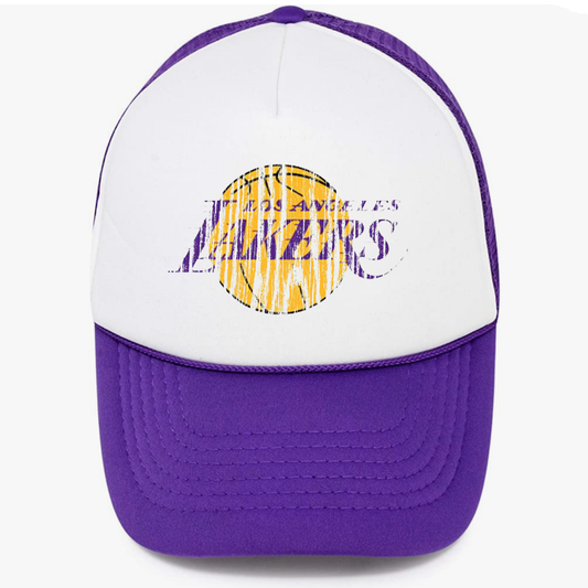 Basketball Lakers Trucker Cap