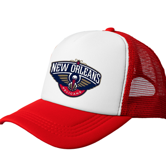 Basketball Pelicans Trucker Cap