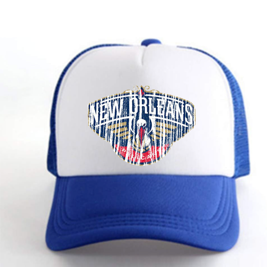 Basketball Pelicans Trucker Cap