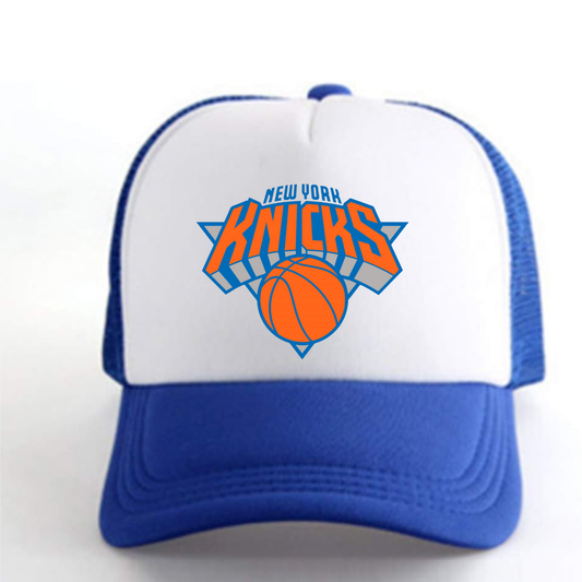 Basketball Knicks Distressd Truckers hat