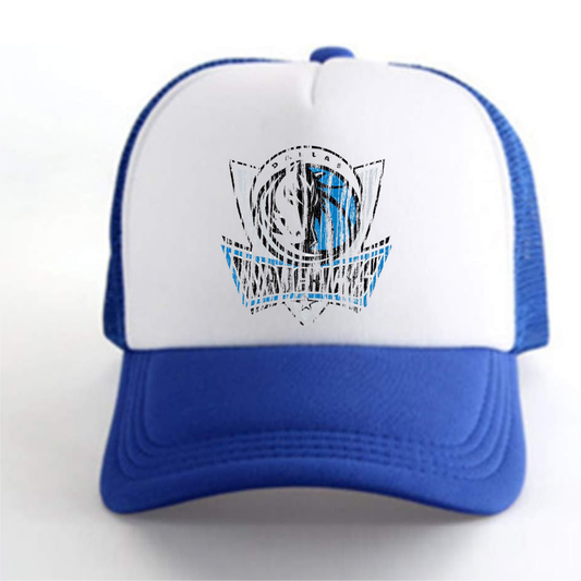 Basketball  Maverick Distressed Truckers hat