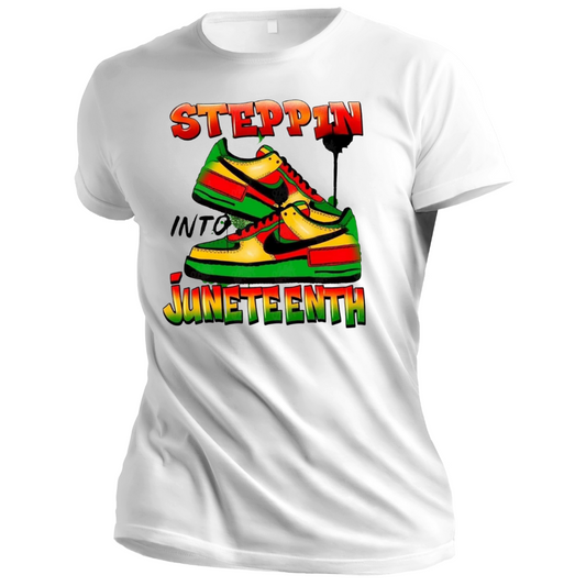 Steppen Into Juneteenth Mens tshirt