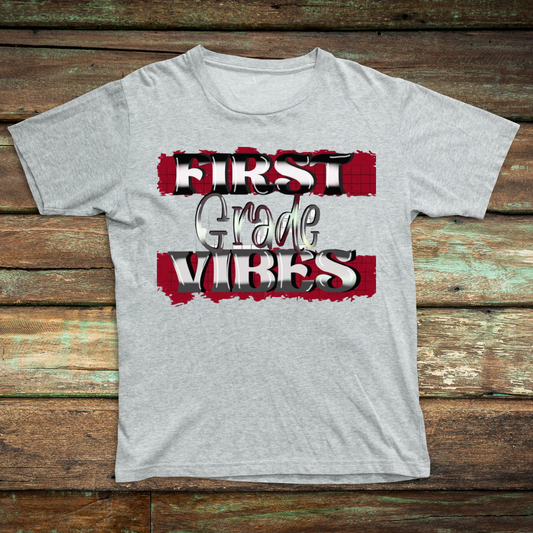 First Grade Vibes Kids T-shirt