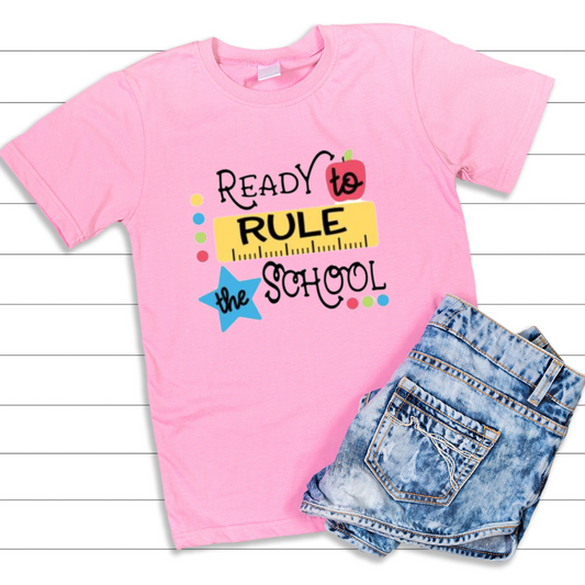 Ready to Rule School Kids T-shirt