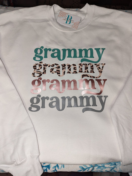 GRAMMY, GRAMMY, GRAMMY  long sleeve sweatshirt