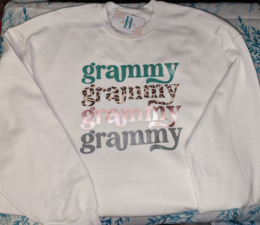 GRAMMY, GRAMMY, GRAMMY  long sleeve sweatshirt