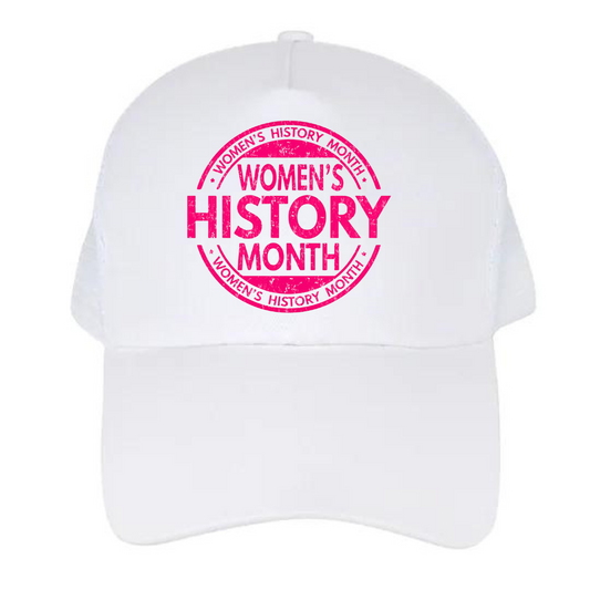 Women's history Month mesh cap