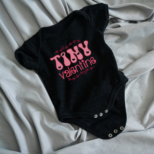 Tiny Valentine Baby Onesie