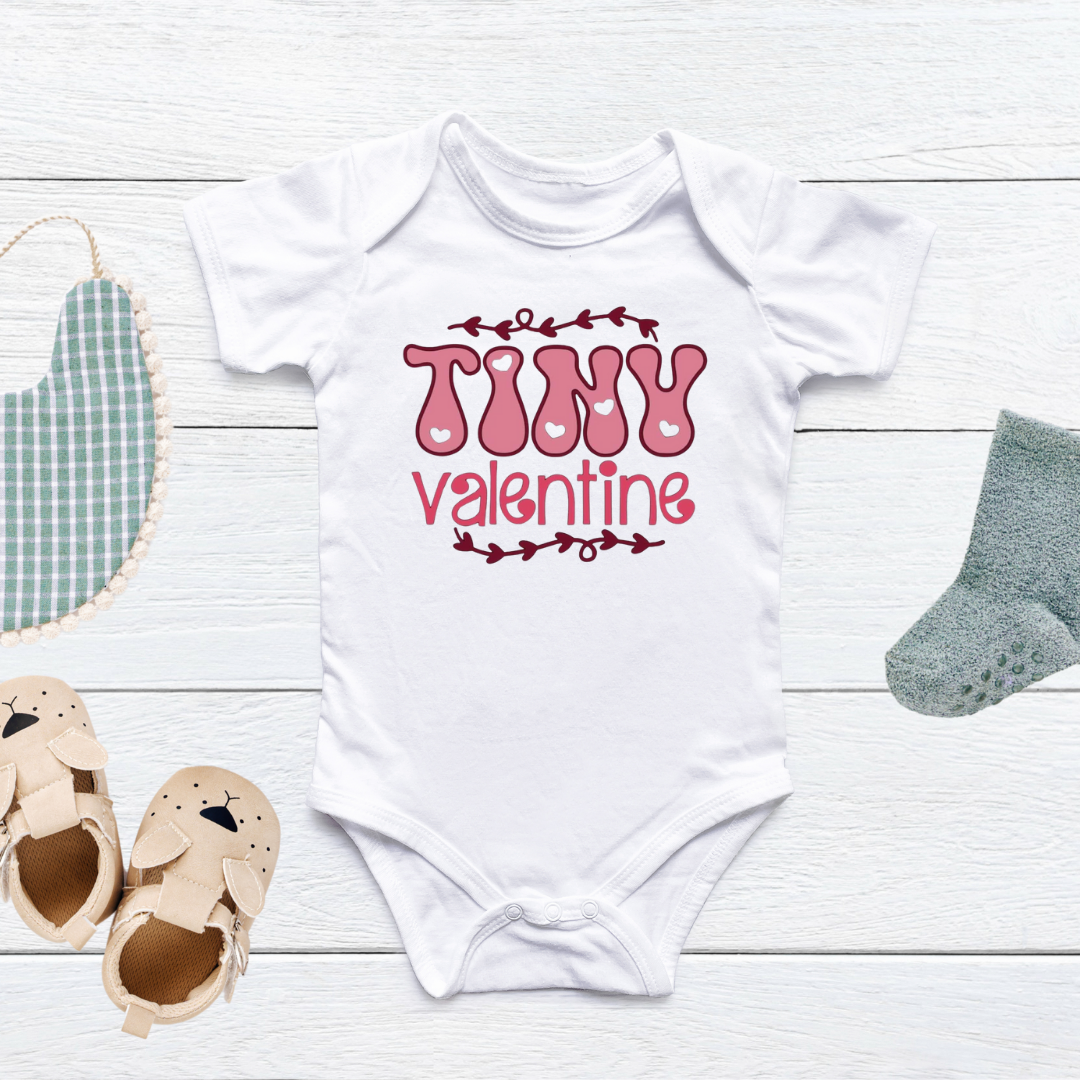 Tiny Valentine Baby Onesie