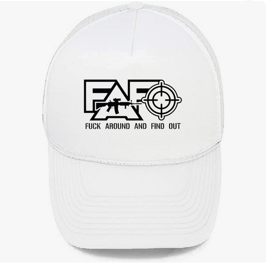 F around and Find Out Truckers Cap