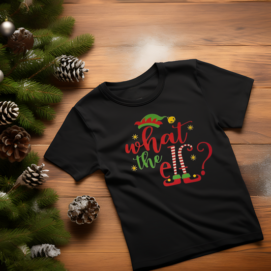 What The Elf kids unisex Christmas tshirt