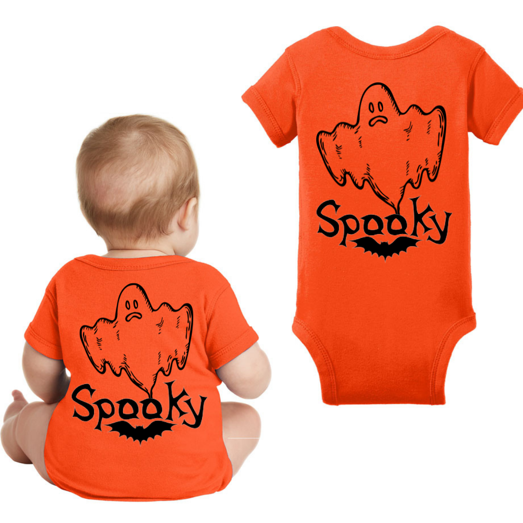 BOO HALLOWEEN ONESIE