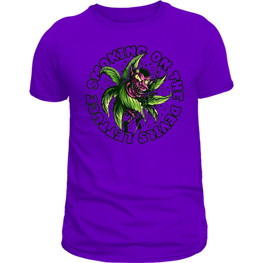 Smoking On The Devil's Lettuce  Men's Tshirt