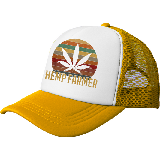 Hemp Farmer Truckers Cap