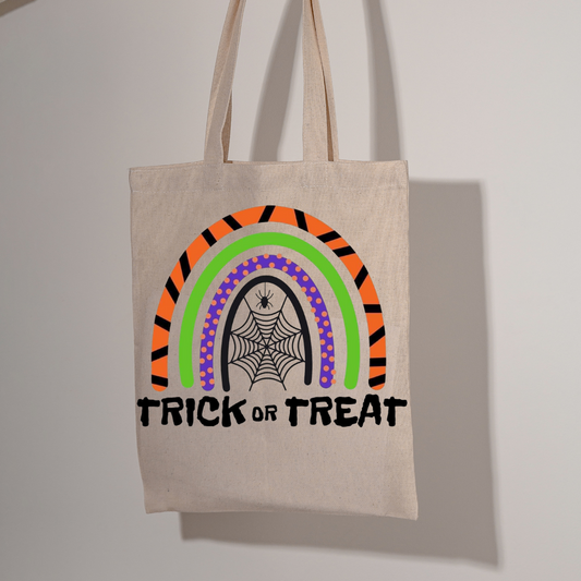 Trick Or Treat Spiderweb Bag