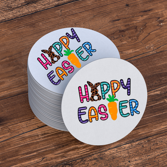 Happy Easter Coasters in a set of 4