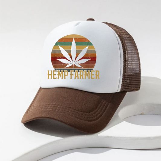 Hemp Farmer Truckers Cap