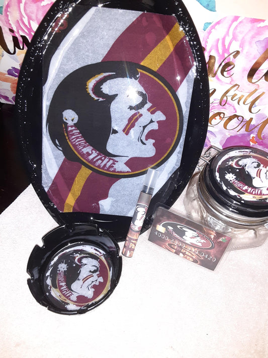 Florida State University Tray Set