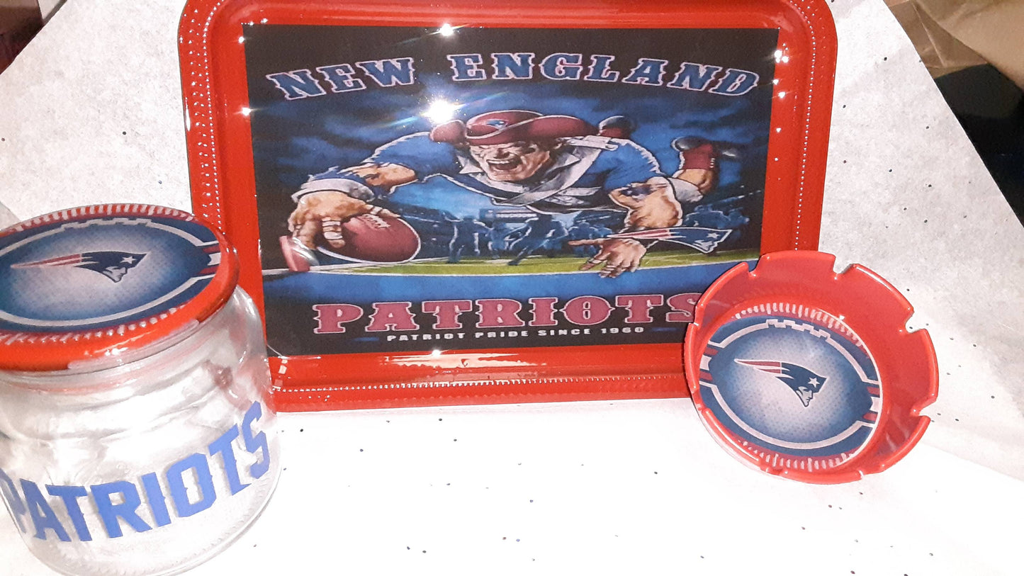 New England Patriots Tray Set