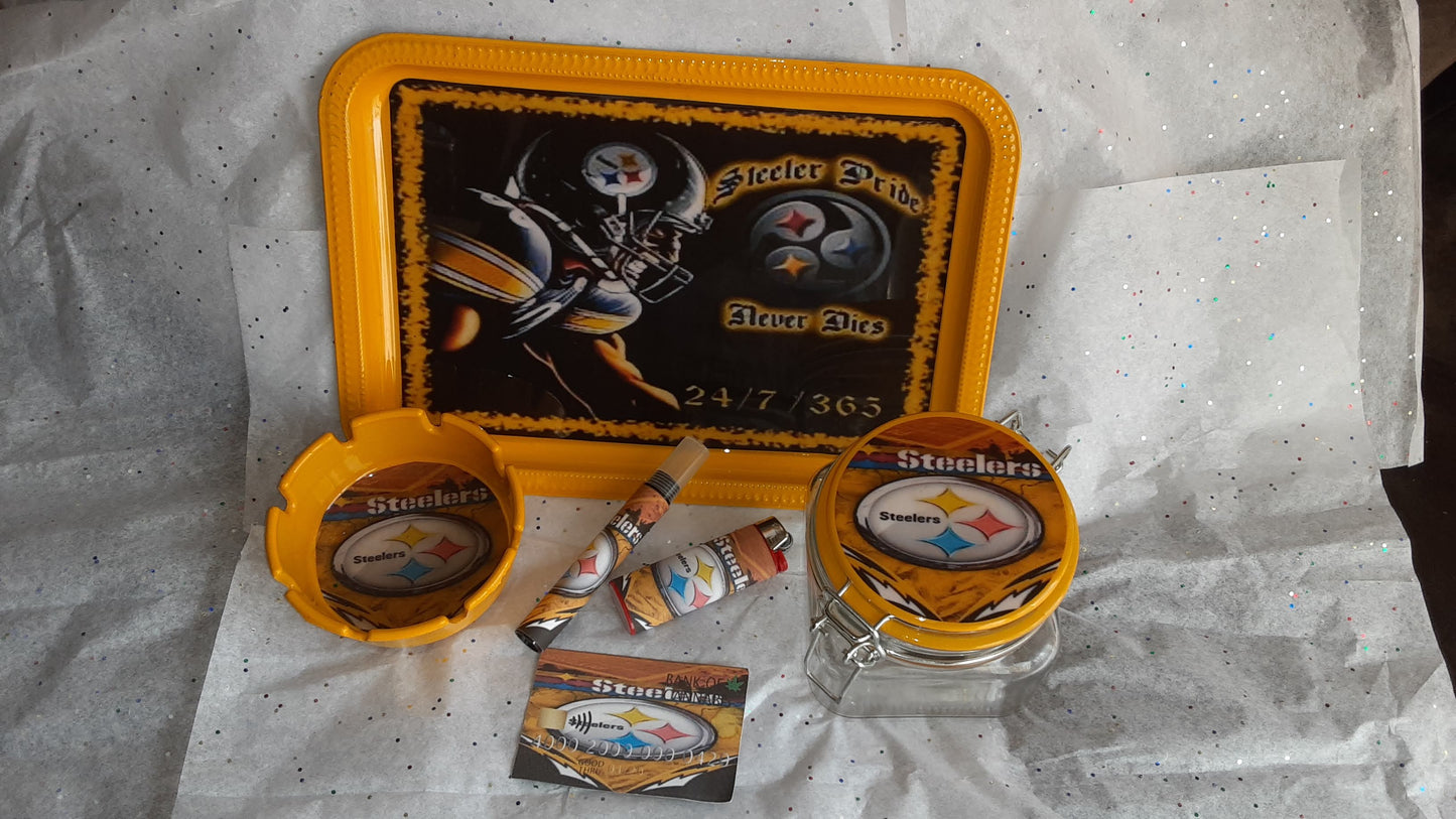 Steelers Pride Tray Set