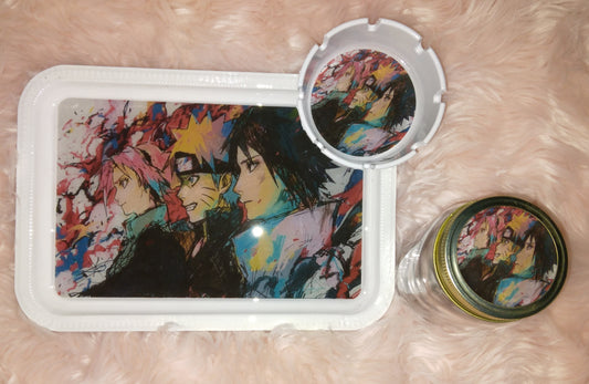 Naruto 3pc tray set