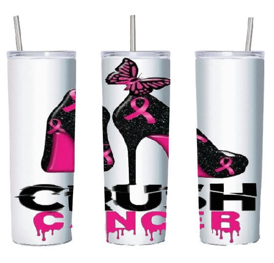 Crush Cancer Tumbler