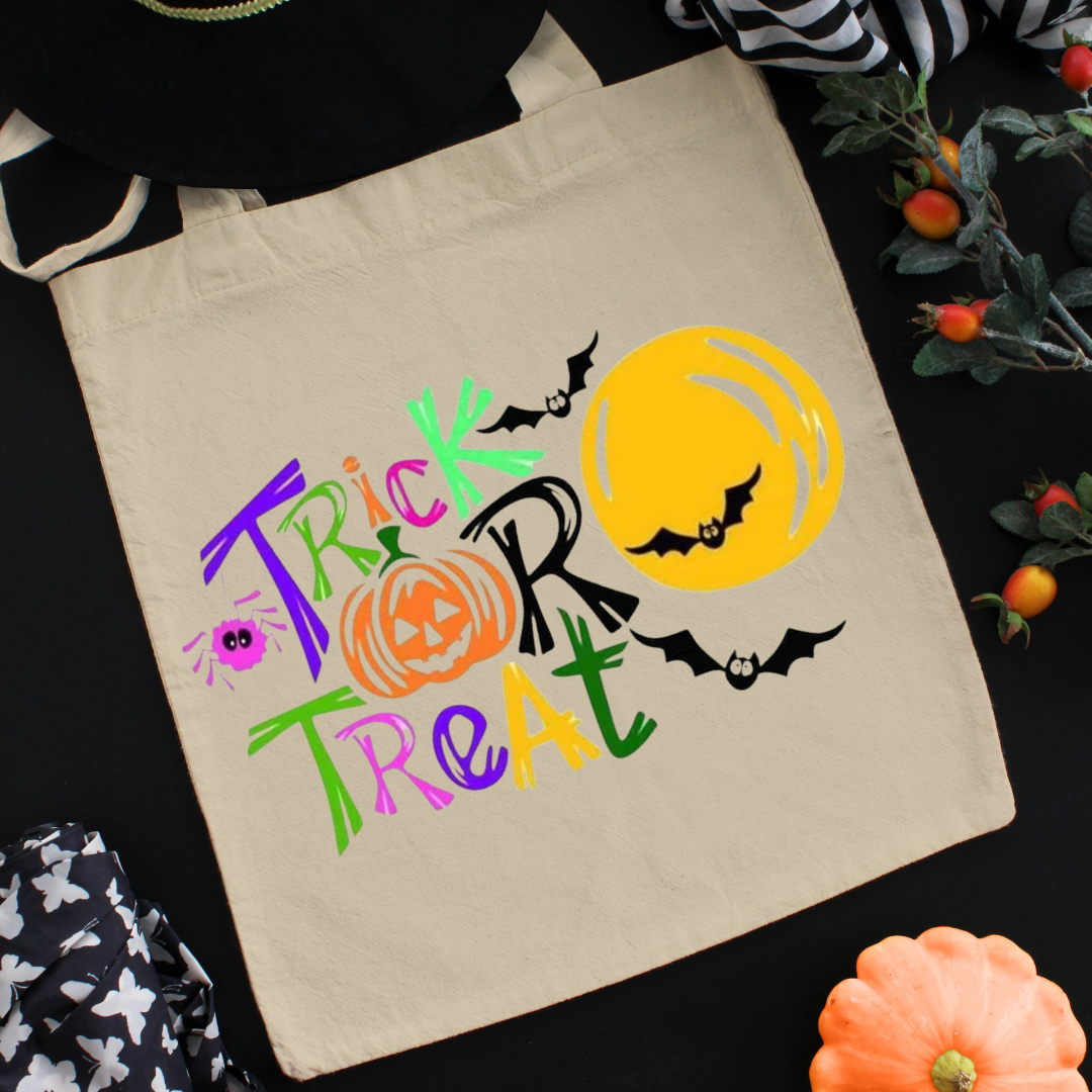 Trick or Treat Candy Tote Bag