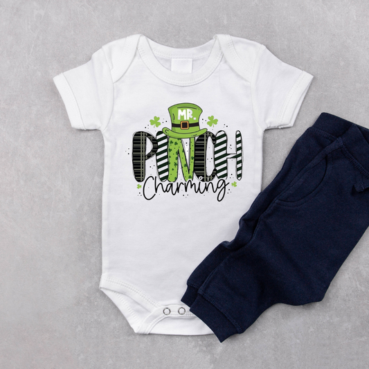 Mr. Pinch Charming Baby boy Onesie