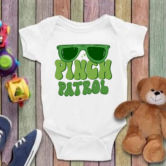 Pinch Patrol Baby boy Onesie