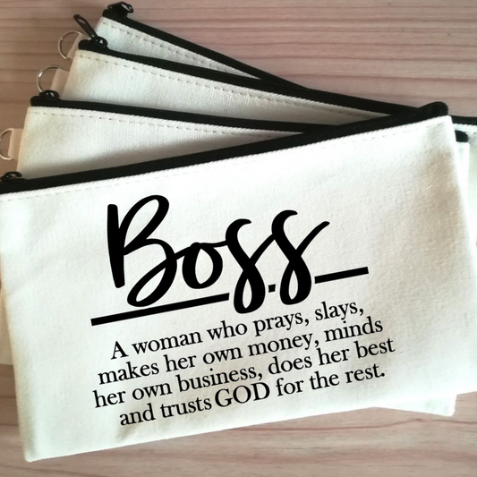 Boss definition pouch