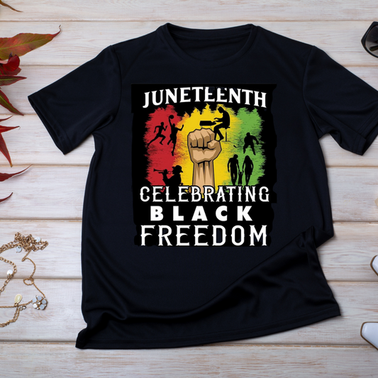 Juneteenth Celebrating Freedom Black