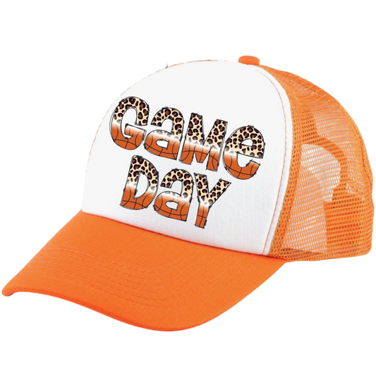 Orange Game Day Truckers Cap