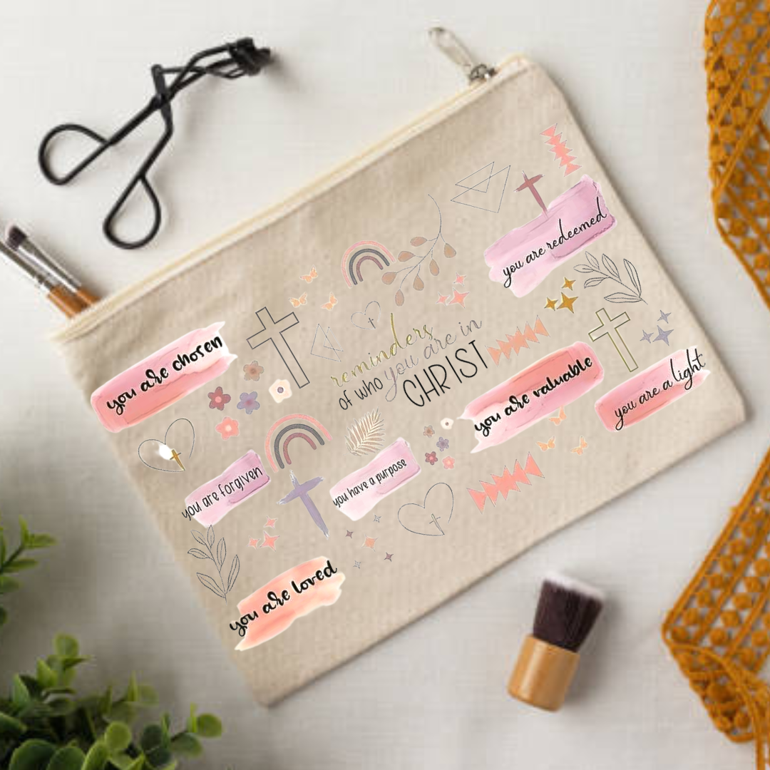 Faith Affirmation Zipper Pouch