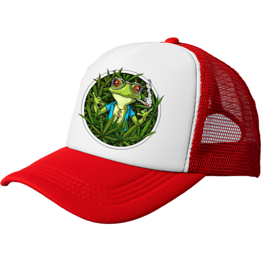 Frog Canna Truckers hat