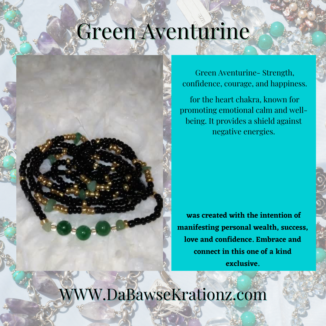 Green Aventurine Waist Bead