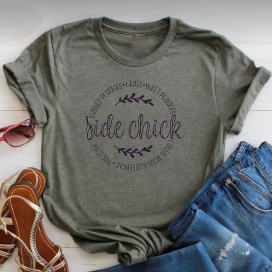 Side Chick women's Tee