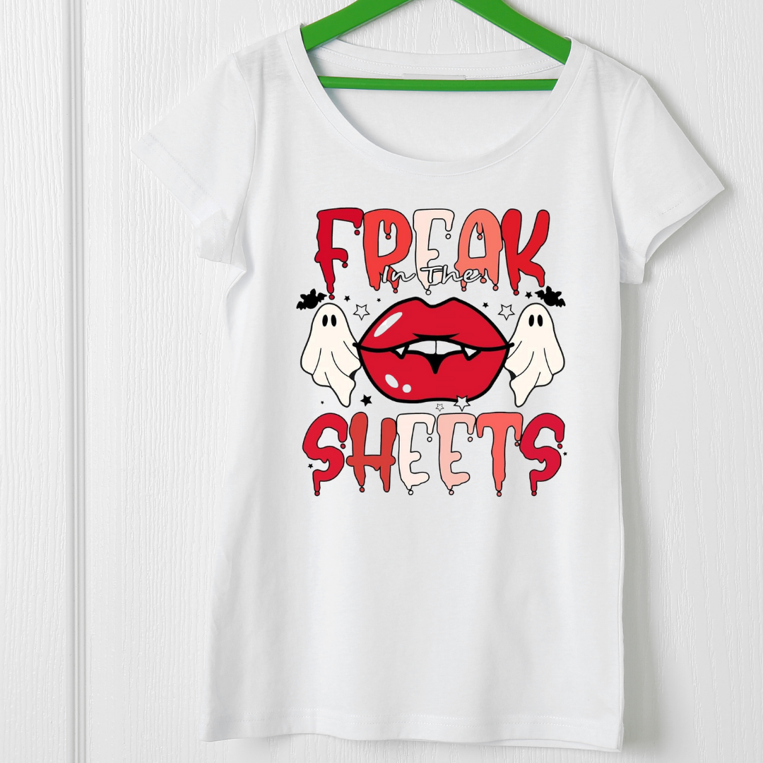 Freak In The Sheets- Women's crew neck T-shirt