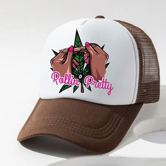 Rolling Pretty  Truckers hat