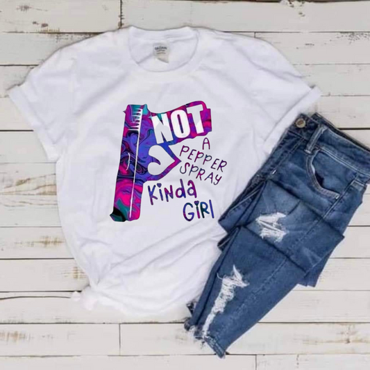 Not A Pepper  Dpray Kinda Girl Women's T-shirt