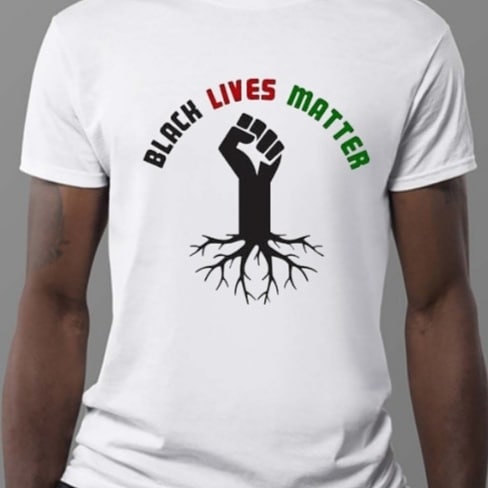 Black Lives Matter Mens T-shirt